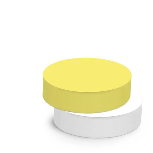 Mittlere runde Scheiben 14 cm, Einzelfarben