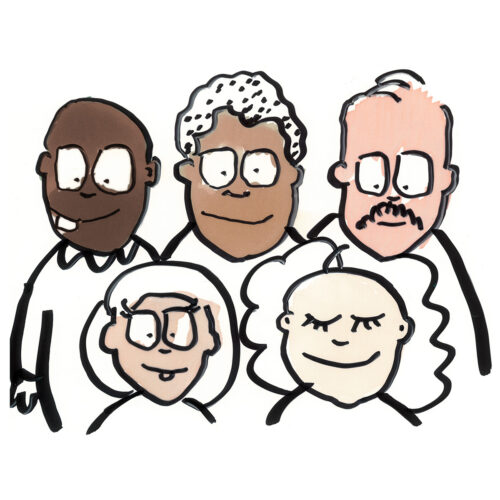 Alternative view of Neuland No.One® Art, Friends 5er Set