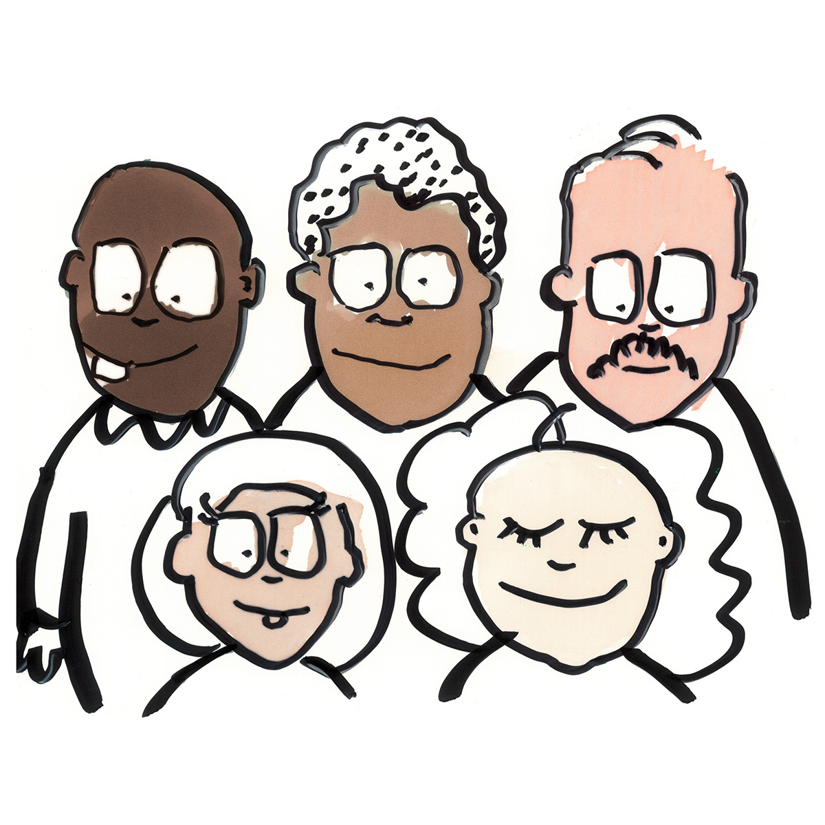 Neuland No.One® Art, Friends 5er Set – Bild 2