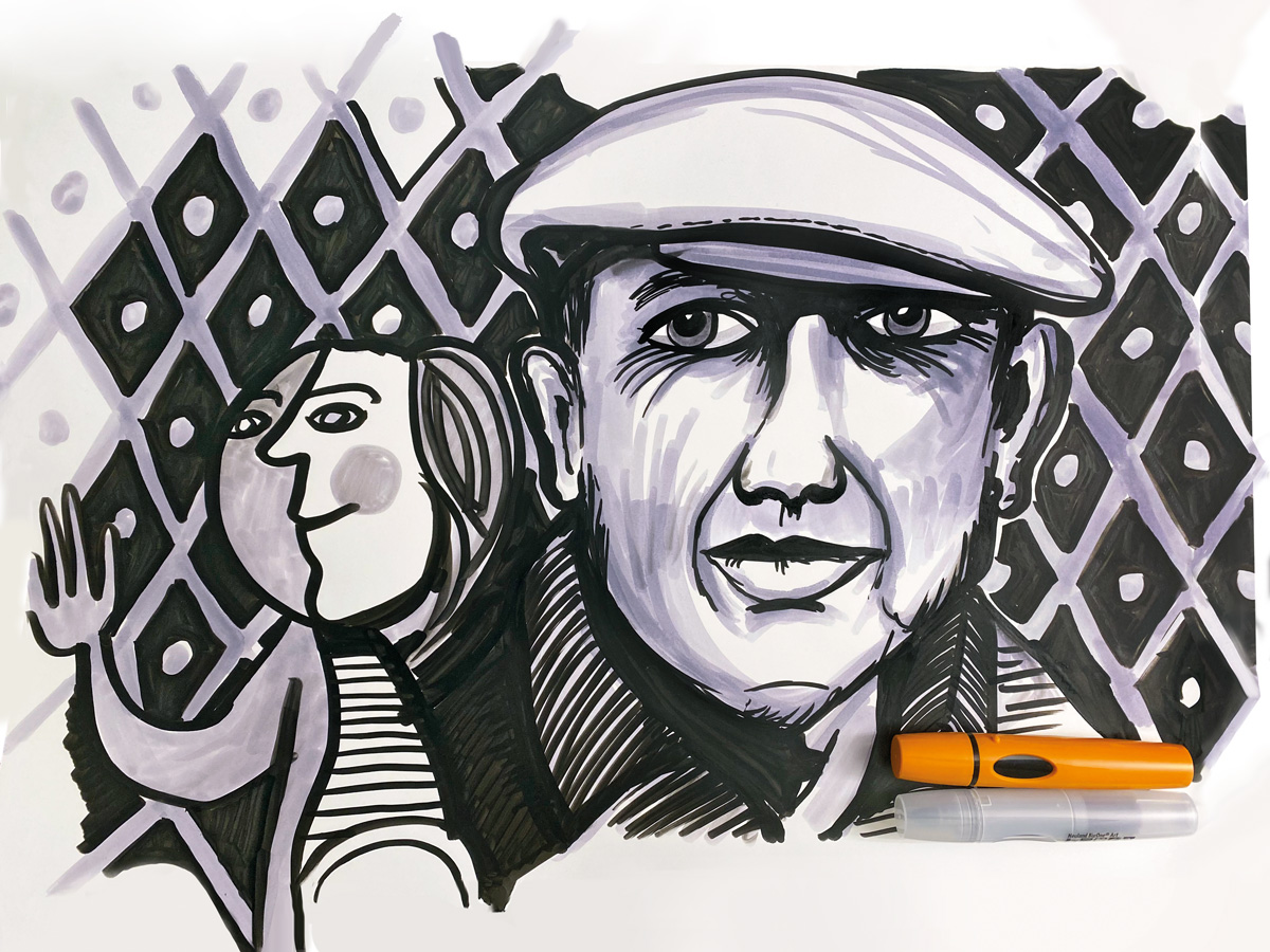 Neuland BigOne® Art Outliner, Pinselspitze 2-15 mm – Bild 2