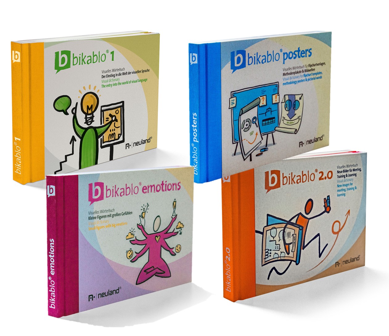 Bikablo® Superset - alle 4 Bücher mit 3 Markern!