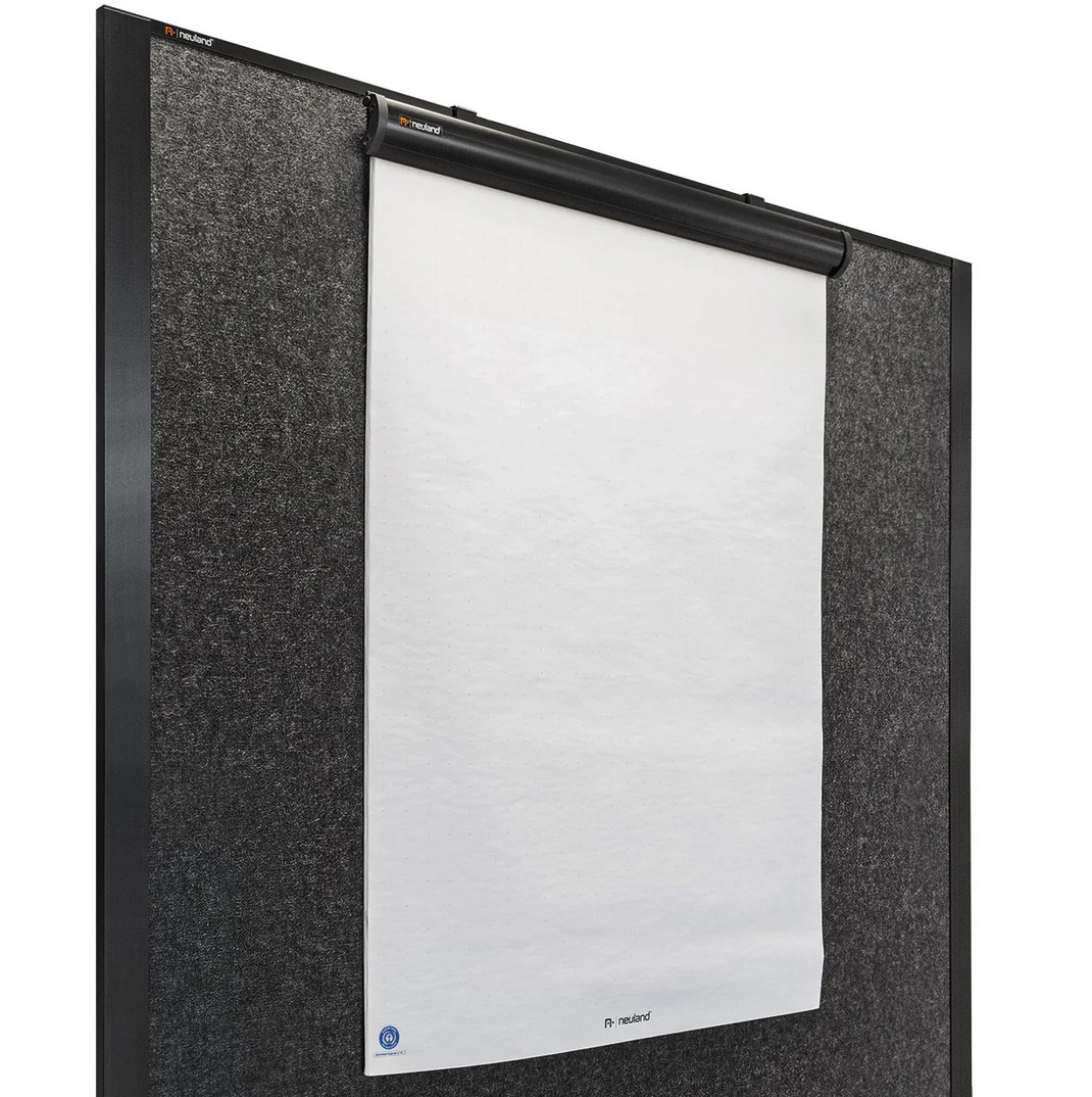 FlipChart-Papierhalterung schwarz (für LW, pinGo® und Movaris) – Bild 3