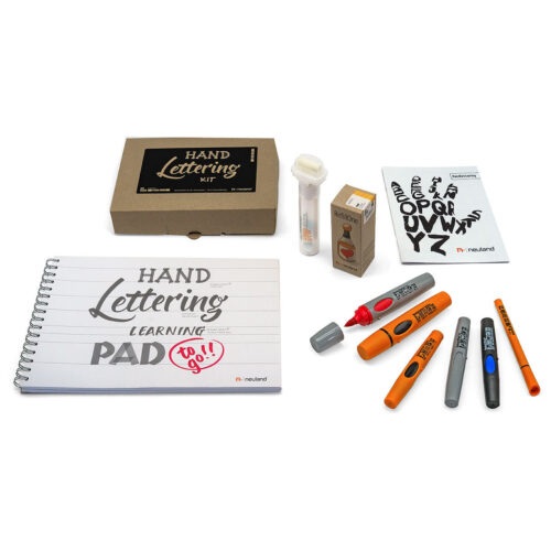 Handlettering Kit - inkl. großem ToGo-Block