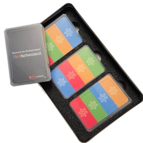 VIERfarbenland - Kartenset für Interaktion