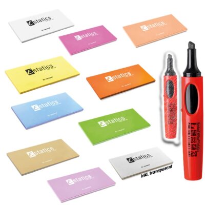 Estatics L - Das KomplettSet (10 Farben, 2 Estatic No.One)