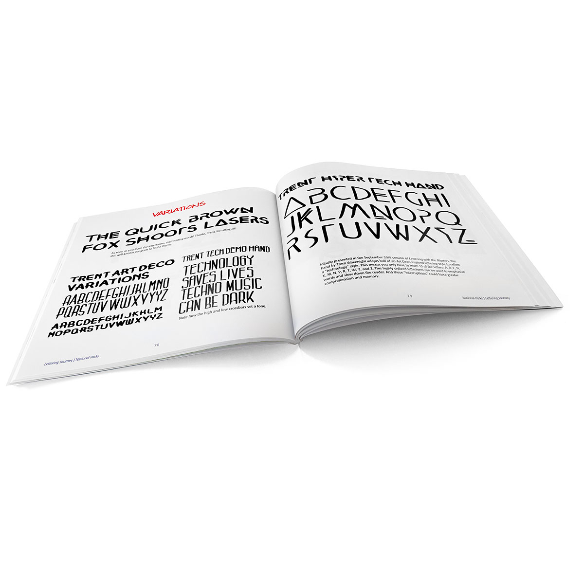 Handlettering Kit - Book plus ToGo-Block Superbundle – Bild 4