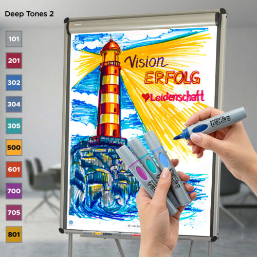 Alternative view of Neuland BigOne® Art, PS 10er MIX 2 (Deep)