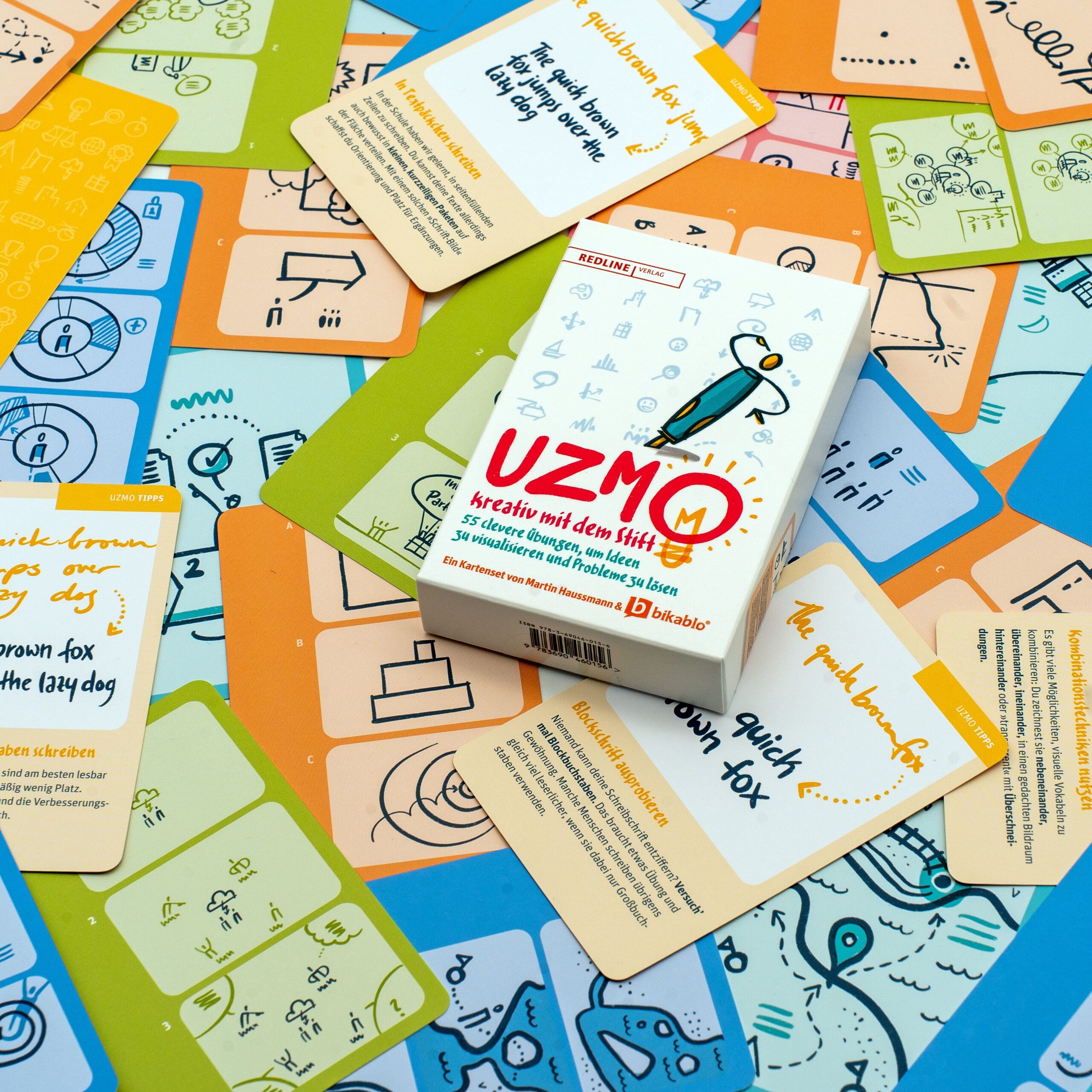 Kartenset – UZMO – Kreativ mit dem Stift (Deutsch) – Bild 2