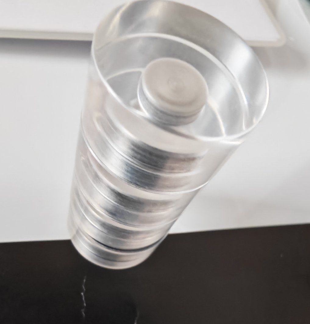 Acrylglas-Magnet Neodym - 4 Stück Set