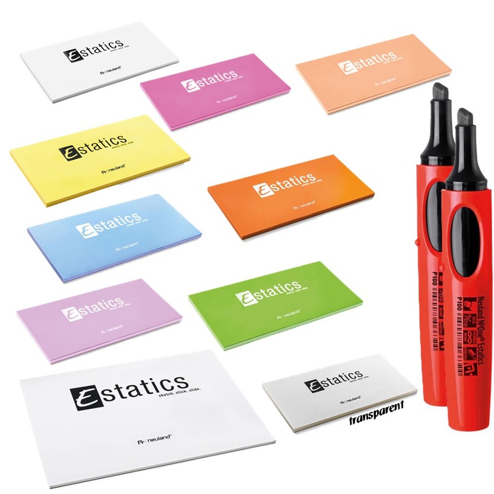 Estatics ALL - Das KomplettSet (inkl. A5, transparent u. 2 Estatic No.One)