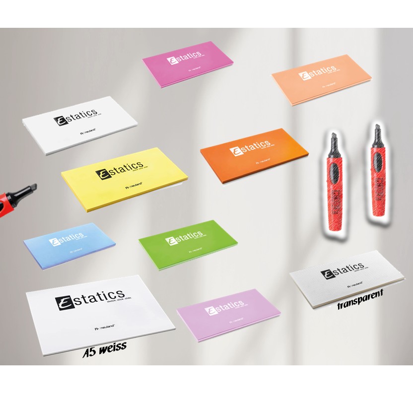 Estatics ALL - Das KomplettSet (inkl. A5, transparent u. 2 Estatic No.One) – Bild 2